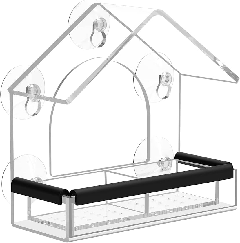 DY-SKTY Clear Window Bird Feeder