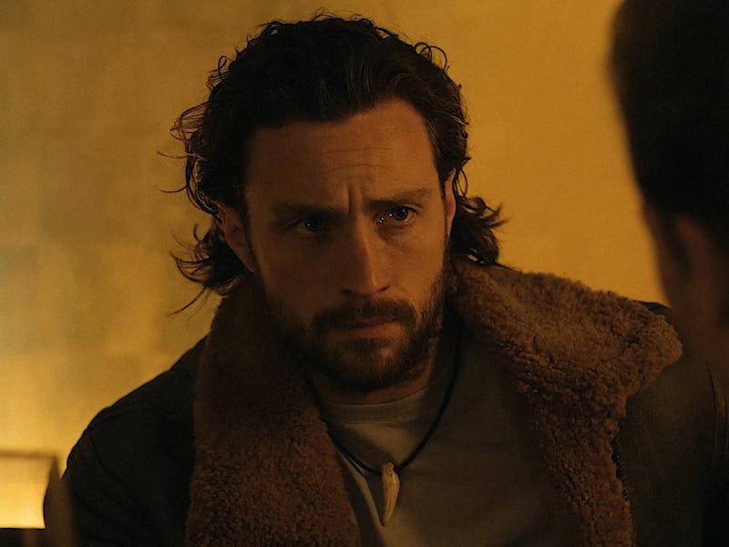 Aaron Taylor-Johnson as Sergei Kravinoff in Kraven the Hunter