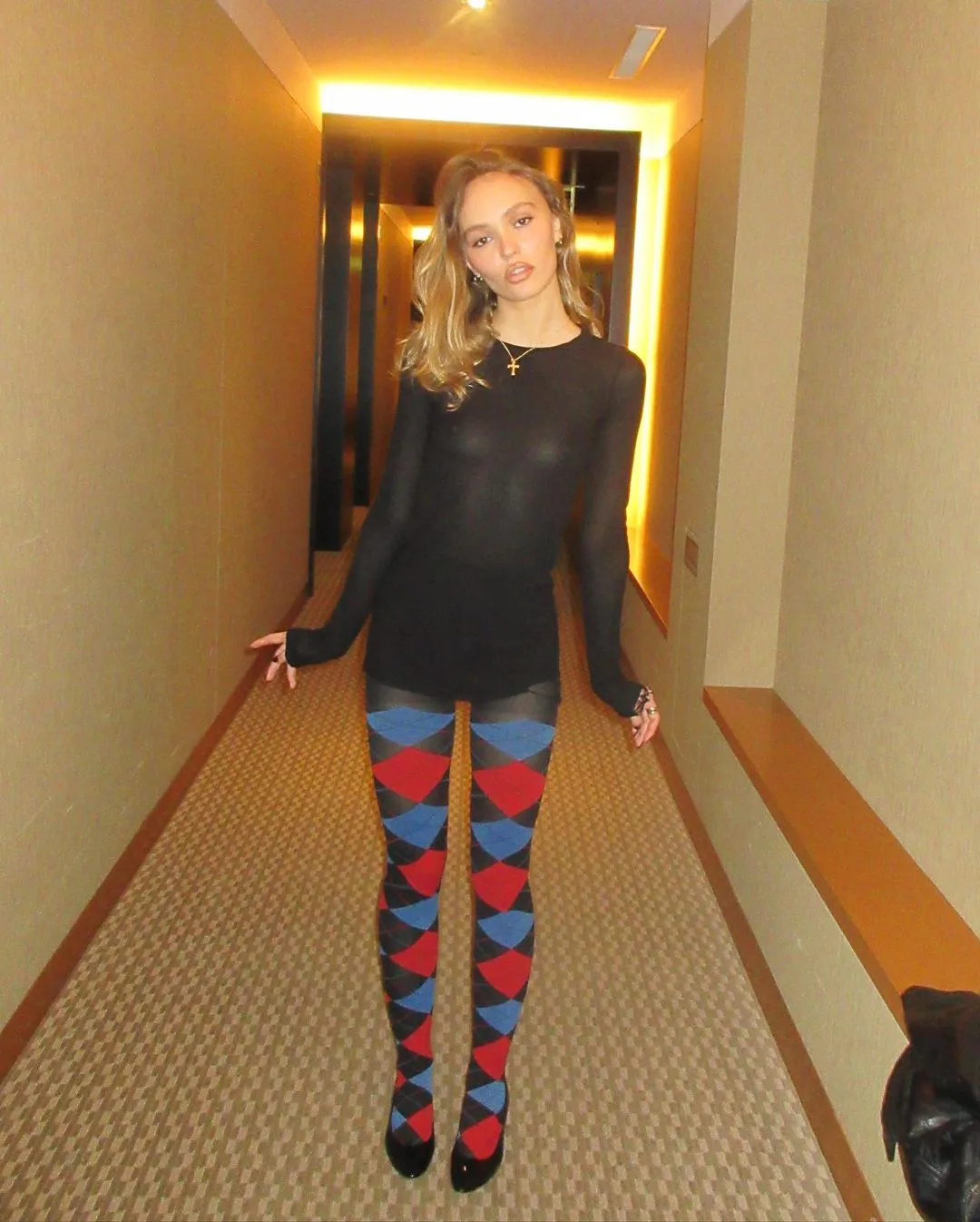 lily rose depp sheer dress Lily-Rose Depp Leaves Little to the Imagination in Ultra-Revealing Sheer Dress