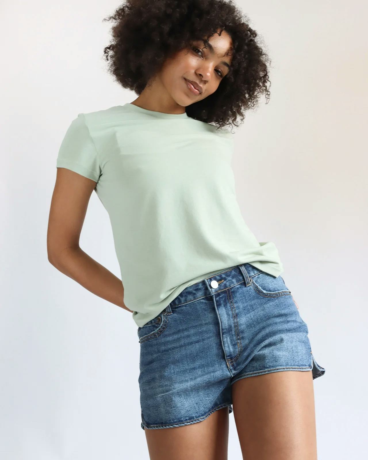 Throwback Denim Short