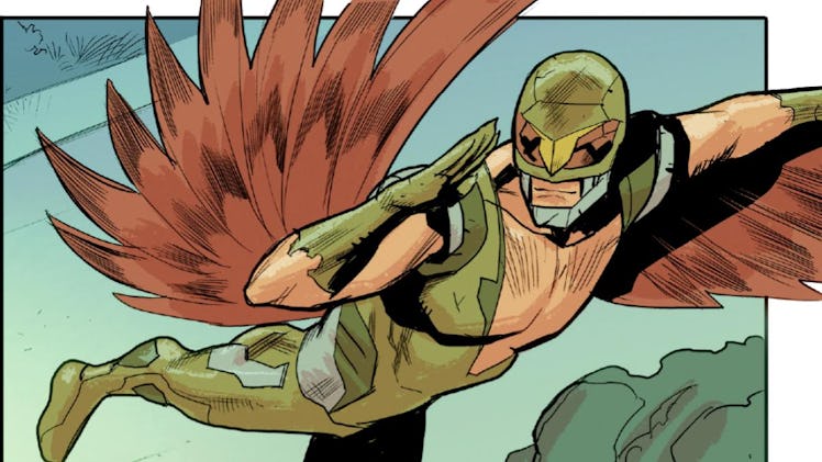 Joaquin Torres’ green costume in Marvel Comics.