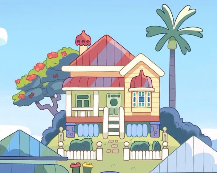The Heeler's house from 'Bluey.'