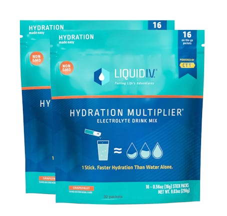 Bring hydration packs like Liquid I.V. to Coachella. 