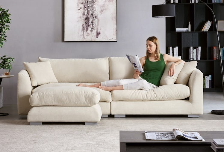 Customize your sofa's size, color, density & height