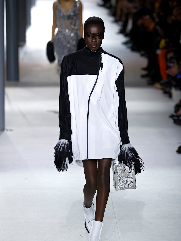 A look from Louis Vuitton fall 2024.