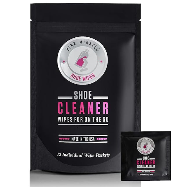 Pink Miracle Shoe Cleaner Quick Wipes