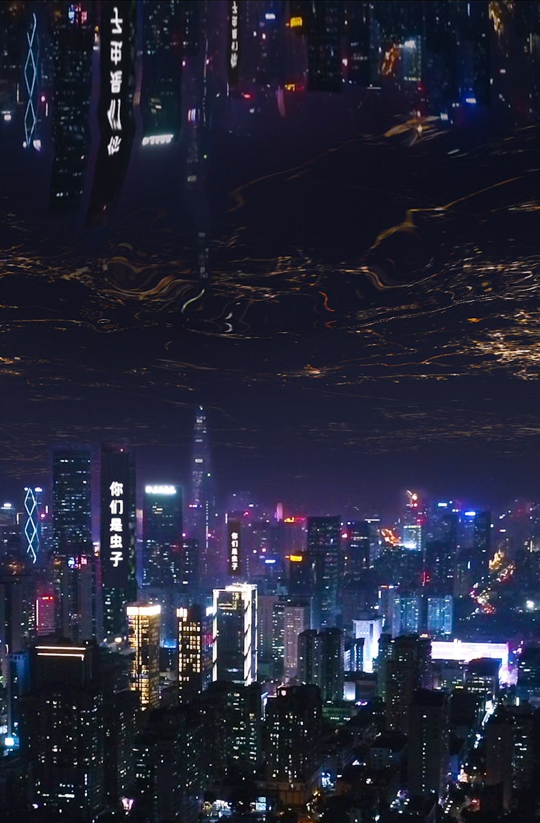The sophons mirror our world in '3 Body Problem.'