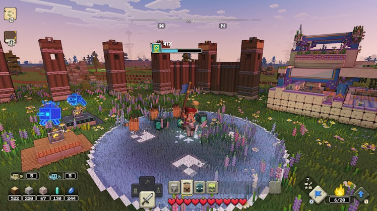 screenshot from Minecraft Legends
