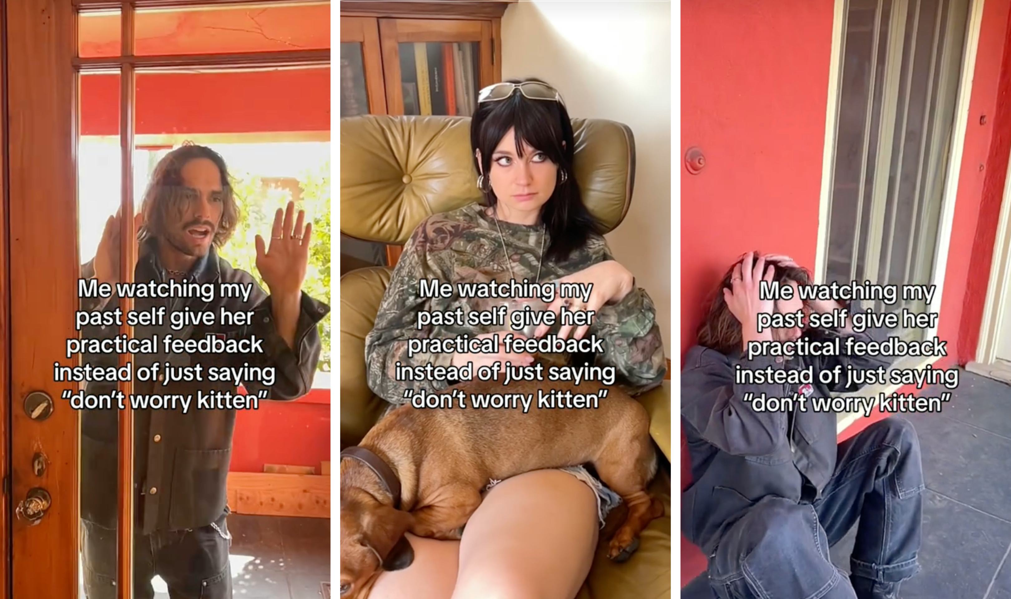 Screenshots of a TikTok by @max4cracks.