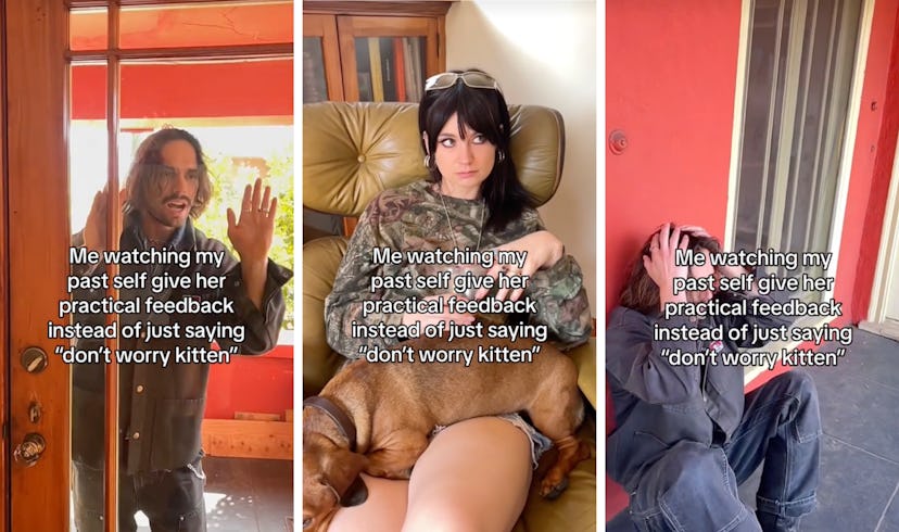 Screenshots of a TikTok by @max4cracks.