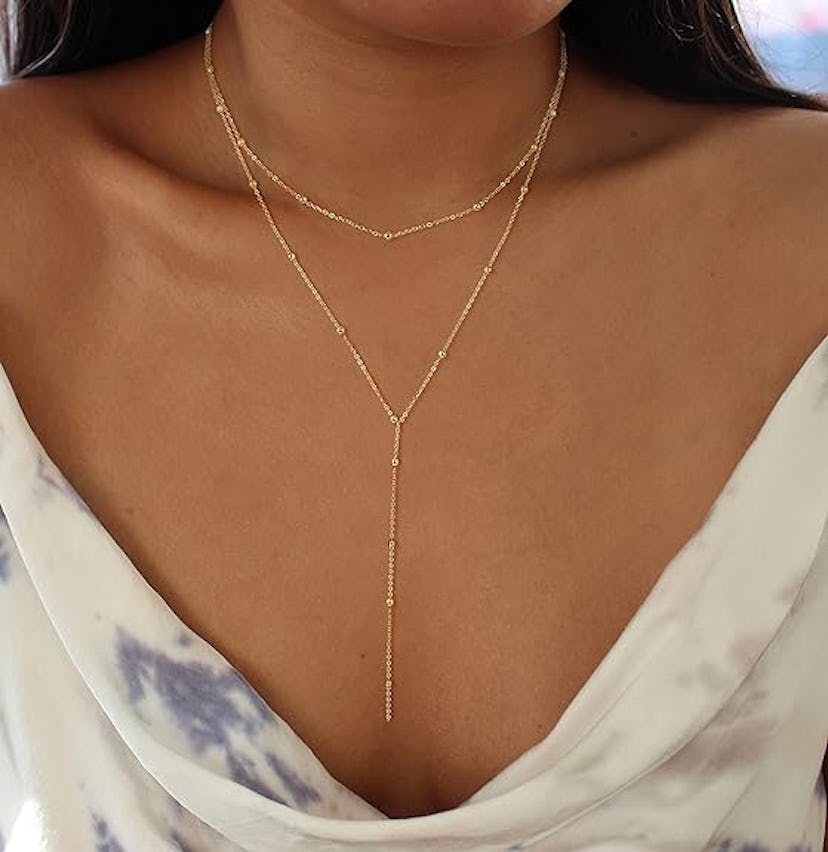 Foxgirl Lariat Necklace