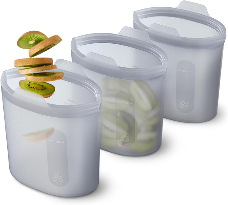 Greater Goods Reusable Silicone Containers (Set of 3)