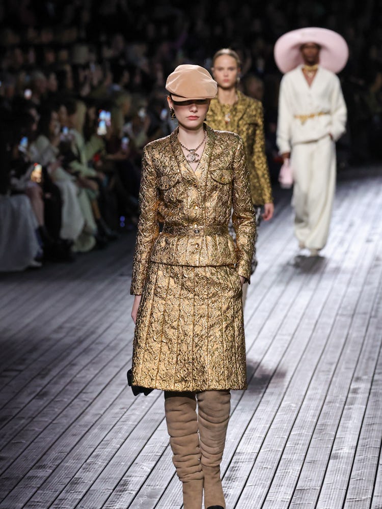 A look from Chanel fall 2024.