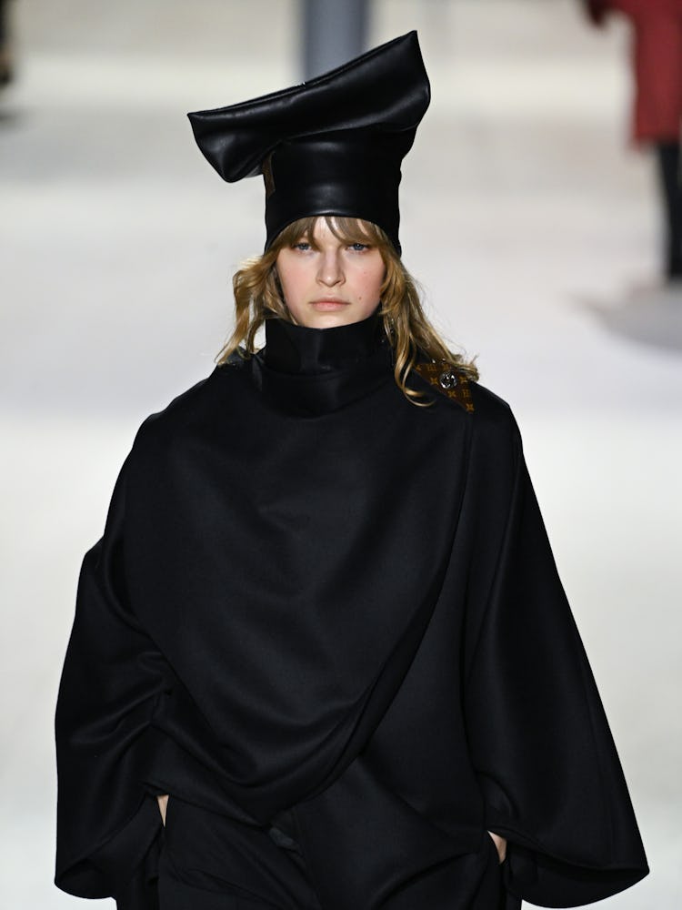 a look from louis vuitton fall 2024 collection