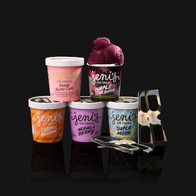 Punk Stargonaut Collection from jeni's ice creams, the perfect eclipse party snack.