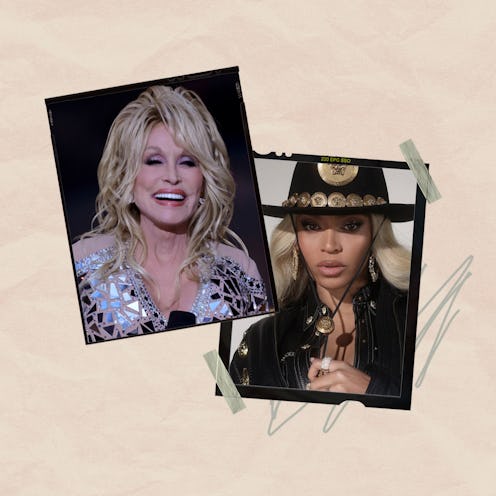 Dolly Parton and Beyoncé.