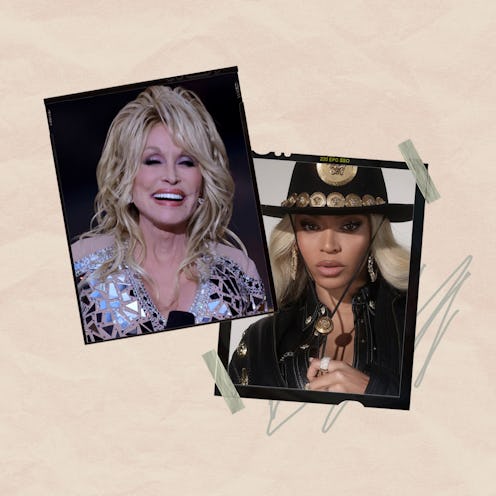 Dolly Parton and Beyoncé.