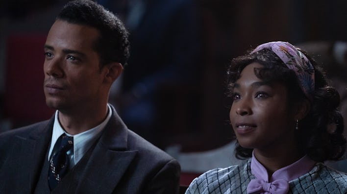 Jacob Anderson and Delainey Hayles in Interview with the Vampire