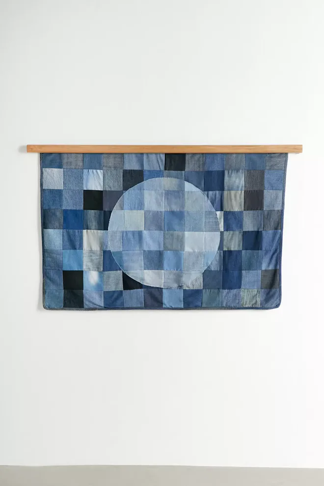 Reclaimed Denim Home Decor Wall Coverings photo
