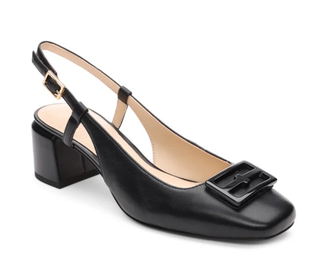 Getty Slingback With Logo 