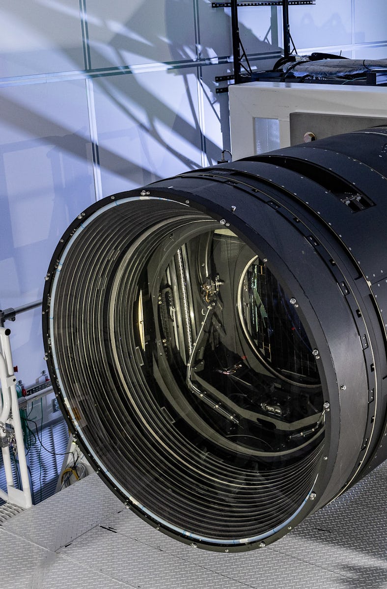 The completed LSST camera.