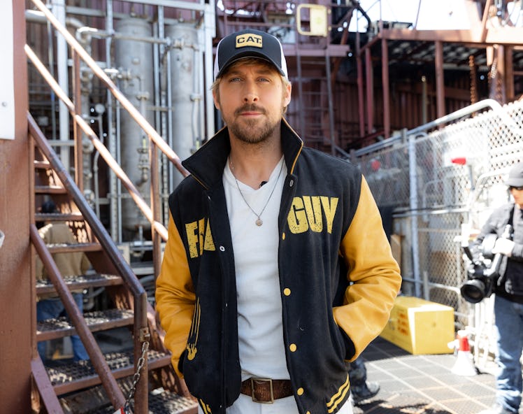 Ryan Gosling made a guest appearance at the all-new Universal Studios Hollywood 'Fall Guy' Stuntacul...