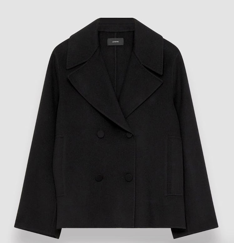 black short coat
