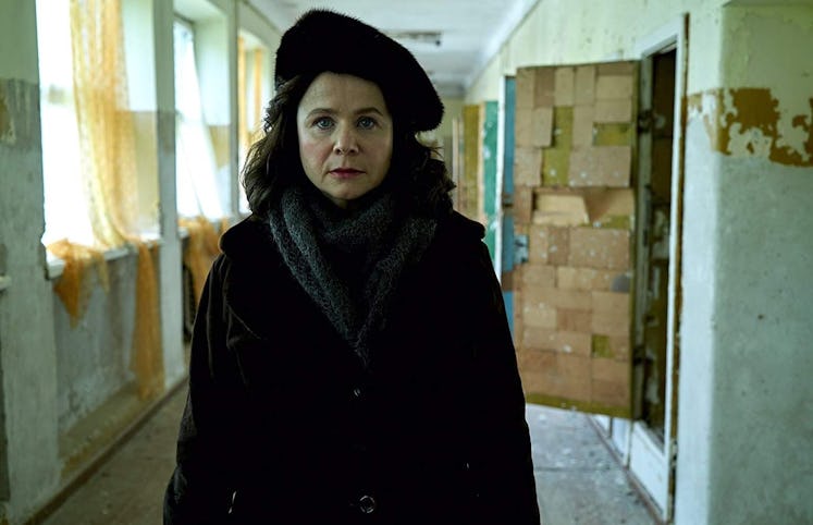 Emily Watson plays scientist Ulana Khomyuk, a composite character representing all the scientists wh...