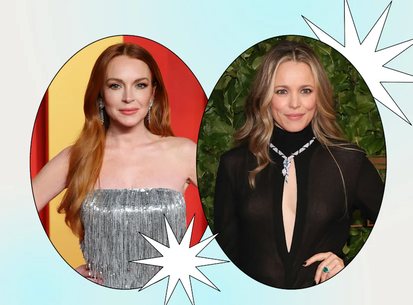 Lindsay Lohan and Rachel McAdams
