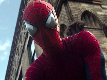 Andrew Garfield in 'The Amazing Spider-Man 2'