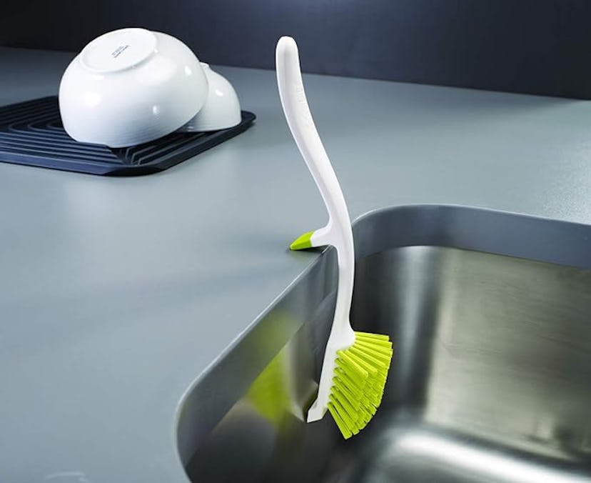 Joseph Joseph Edge Dish Brush with Handle & Sink Rest