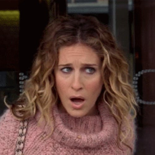 Sarah Jessica Parker as Carrie Bradshaw in 'Sex and the City.'