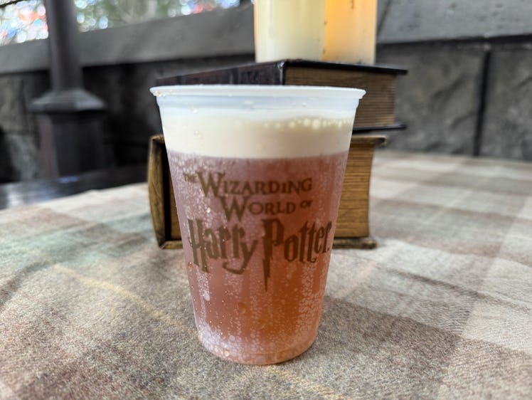 The cold Butterbeer from 'Harry Potter' is the best treat to try at Universal Studios' Butterbeer se...