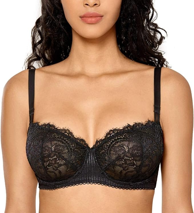 DOBREVA Balconette Push Up Bra