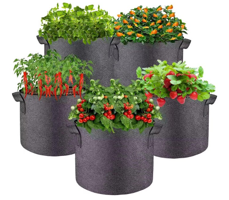 LUCDNC Plant Grow Bags (5-Pack)