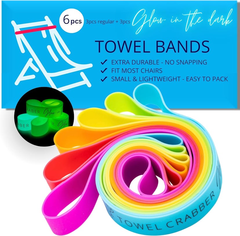 TOWEL CRABBER Towel Bands (6-Pack)