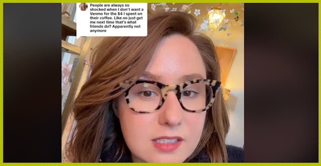 A woman explains why she doesn't like the constant "Venmo me" culture in a viral TikTok.