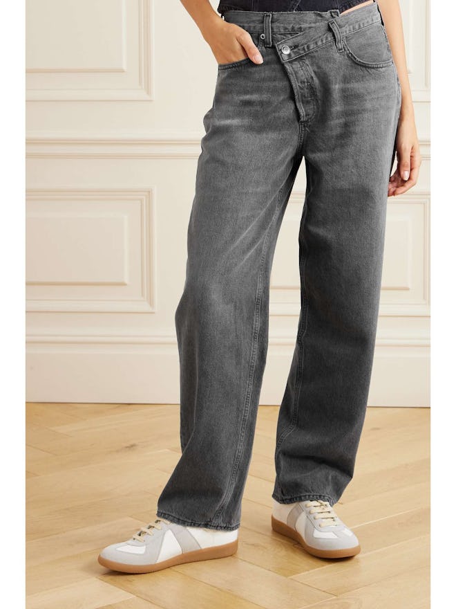 AGOLDE Criss Cross Upsized Tapered Jeans