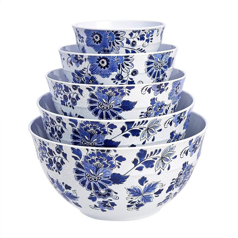 Amazon Basics Nesting Mixing Bowls (5-Piece Set)
