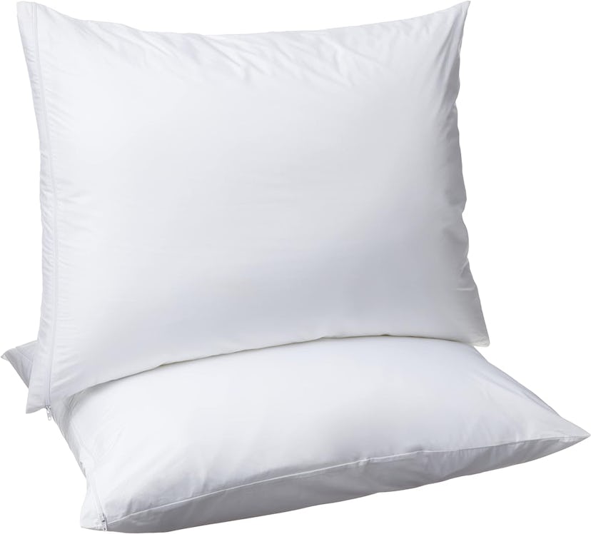 Amazon Basics Down Alternative Bed Pillows (2-Pack)