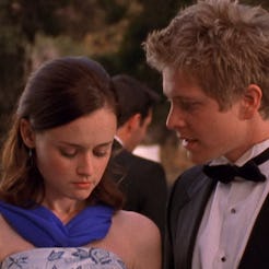 Rory and Logan on 'Gilmore Girls.' Screenshot via Netflix