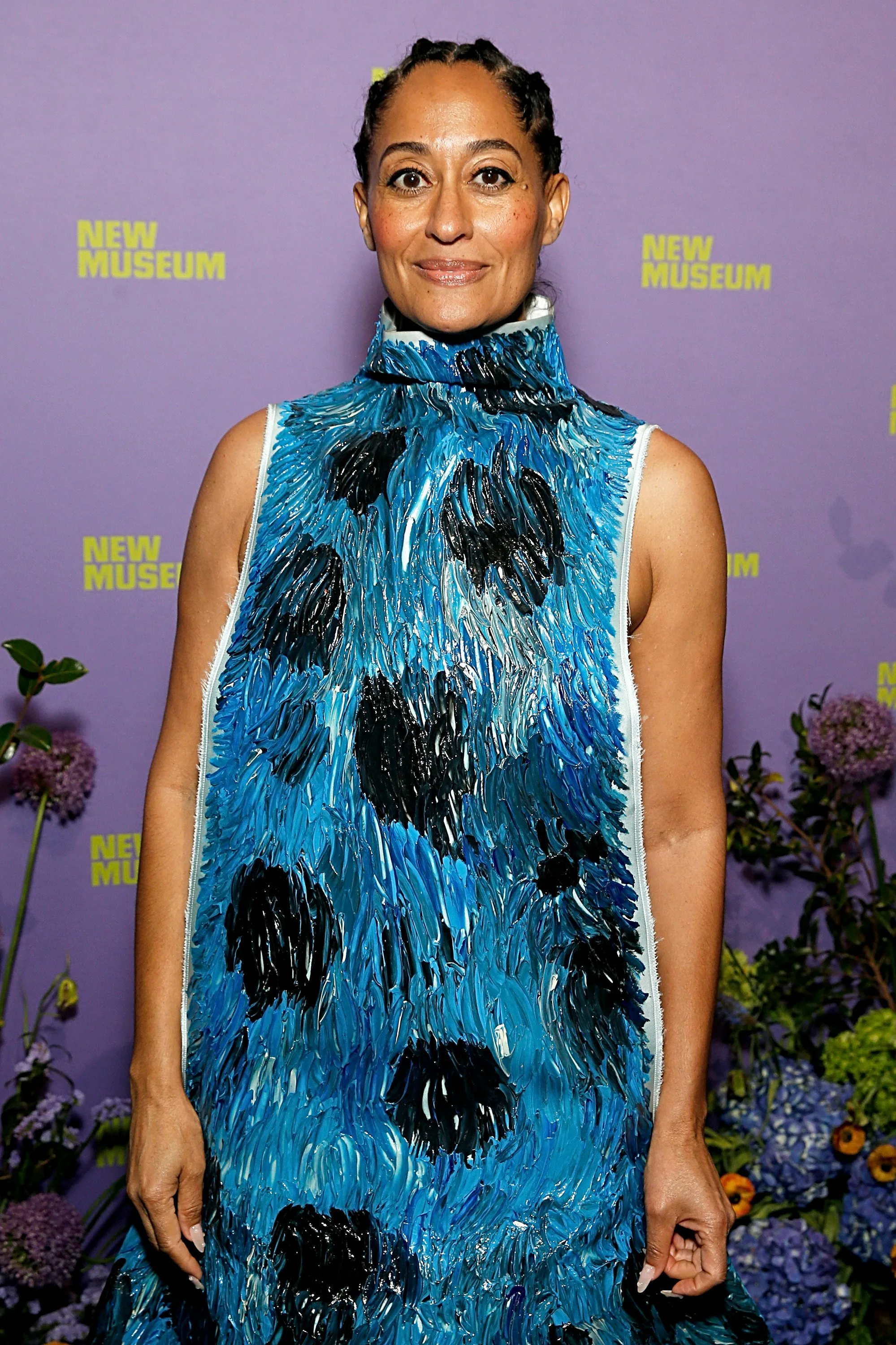 Tracee Ellis Ross's Hand Painted Gown Is a Piece Of Wearable Art - Vimarsana News