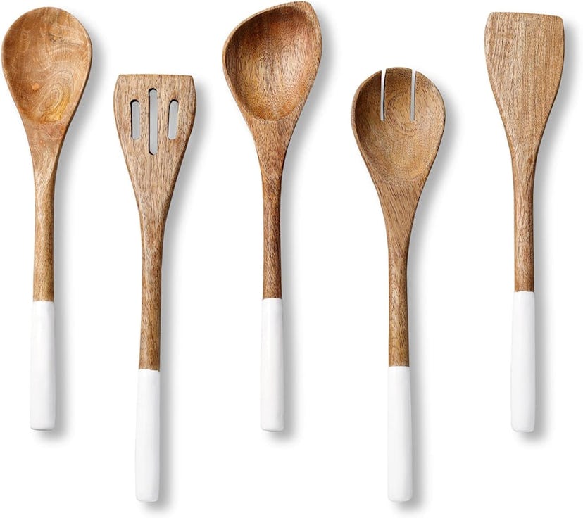 Folkulture Wooden Spoons (5-Piece Set)