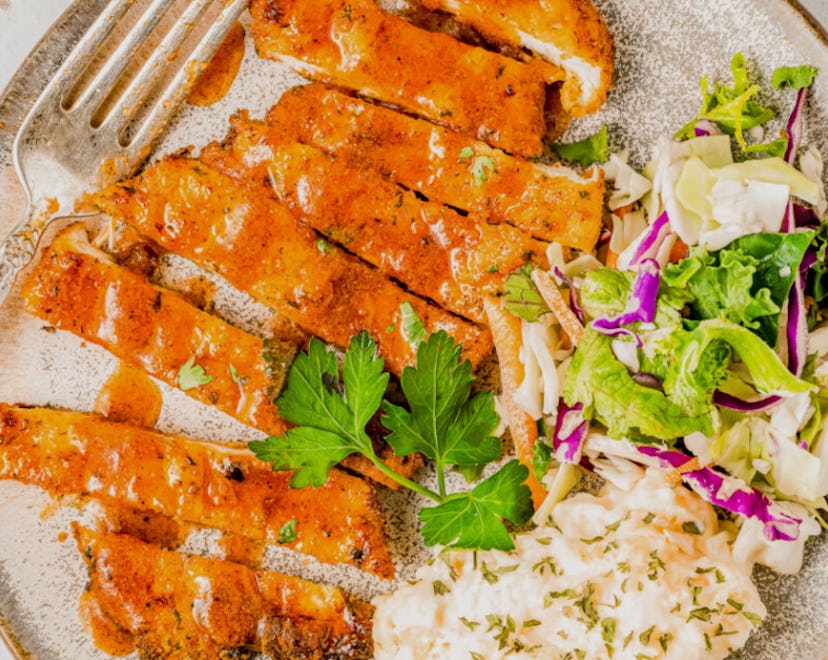 Hot honey chicken from Averie Cooks is one of the best air fryer chicken recipes.