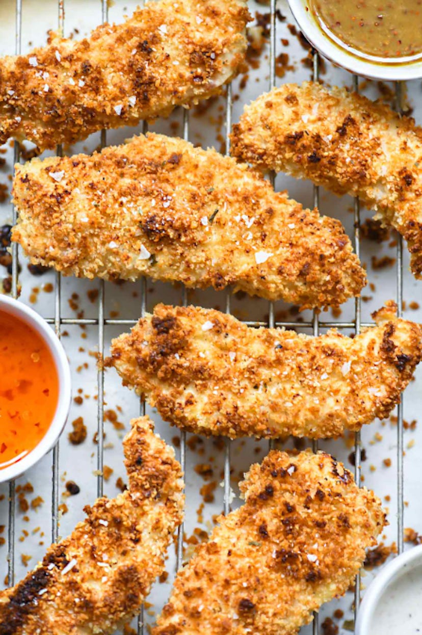 Crispy air fryer chicken strips are a guaranteed crowd-pleaser.