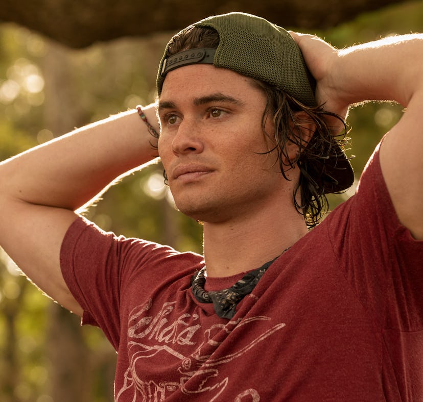 Chase Stokes responds to the TikTok fan theory that John B's mom is Carla Limbrey