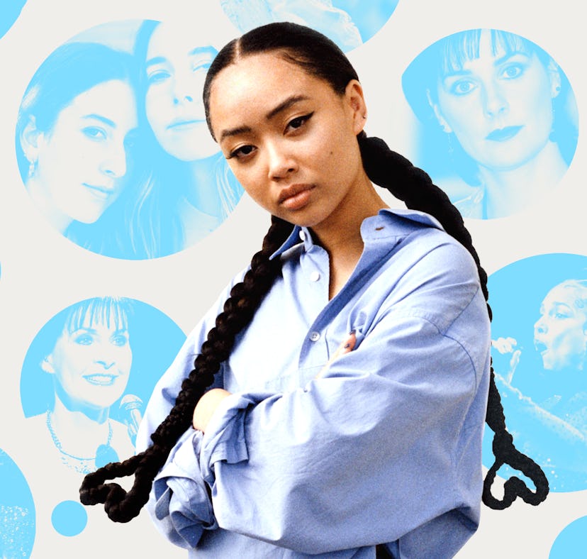 the artist Griff, who cites HAIM, Alicia Keys, and Enya as her musical influences