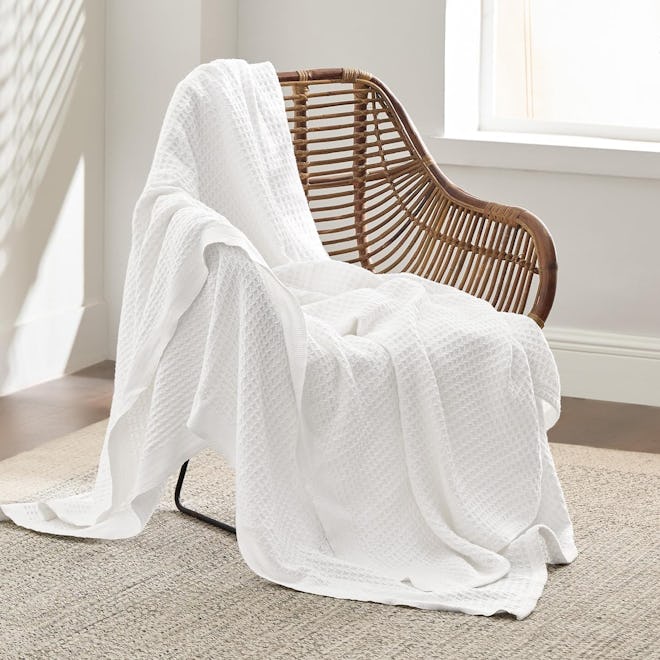 Bedsure 100% Cotton Throw Blanket