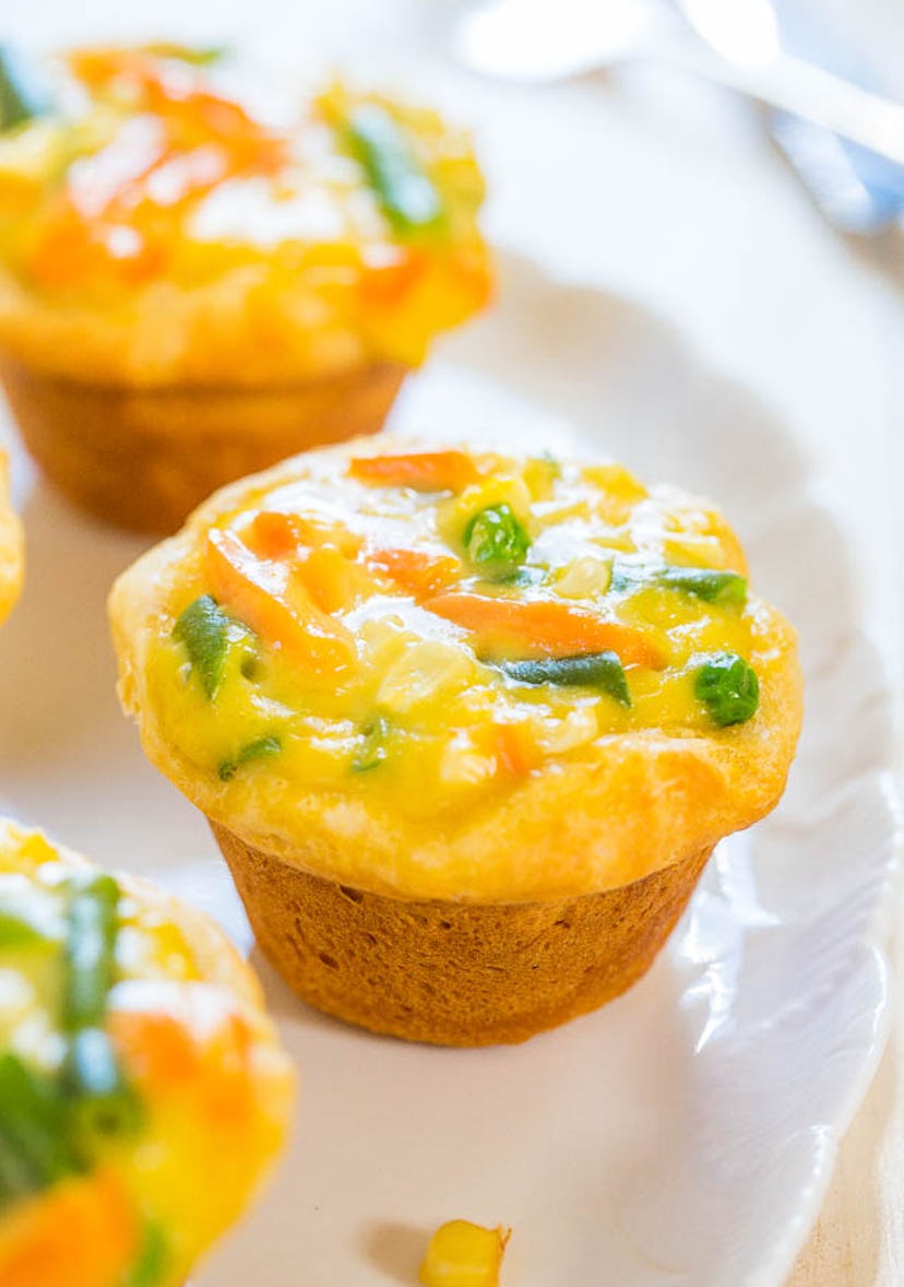 Mini pot pies are a make ahead lunch idea to try.