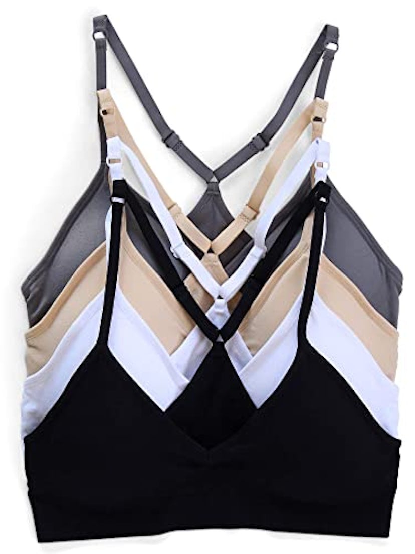 Kalon Racerback Sports Bralette (4-Pack)